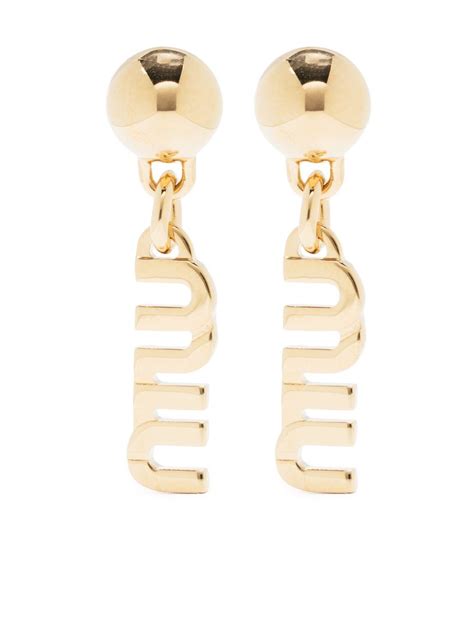 miu miu earrings sale|Meer.